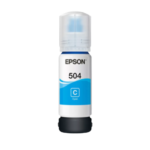 BOTELLA DE TINTA EPSON T504220 CYAN 70ml – L4150,L4160,L6161,L6171,L6191, L14150