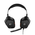 AUDIFONO + MICROFONO LOGITECH ALAMBRICO GAMER G332 – 3.5mm NEGRO Y NARANJA