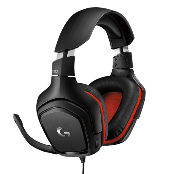 AUDIFONO + MICROFONO LOGITECH ALAMBRICO GAMER G332 - 3.5mm NEGRO Y NARANJA